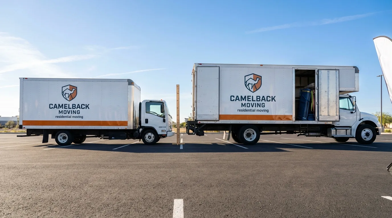 Moving truck size capacity guide in Jewett City